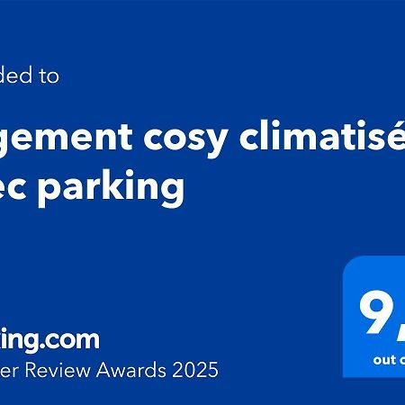 Logement Cosy Climatise Avec Parking Aix-en-Provence Exterior photo